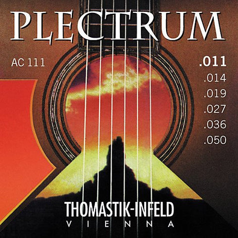 Thomastik Infeld AC111 Plectrum Series 6-String Light Acoustic Guitar Set