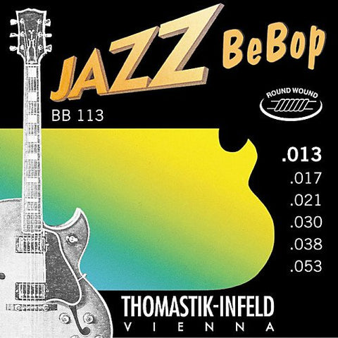 Thomastik Infeld BB113 Jazz Bebop Series Medium Light 6-String Electric Guitar Set