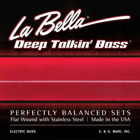 La Bella 760-FD Flat Wound Danelectro Bass Strings