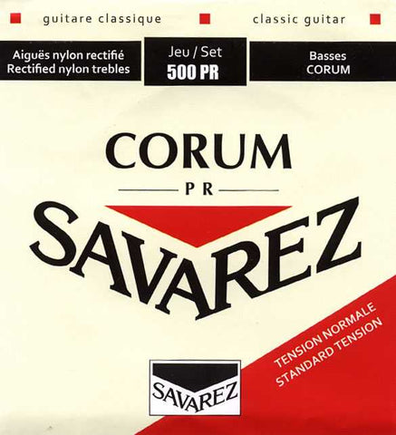 Savarez 500PR Corum Classical Guitar Strings, Normal Tension