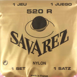 Savarez 520R Classical Guitar Strings, High Tension