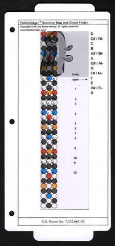 Fiddlewidget - Dulcimer Map & Chord Finder