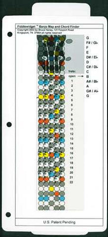 Fiddlewidget - Banjo Map & Chord Finder