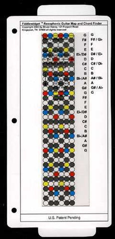 Fiddlewidget - Resophonic Guitar Map & Chord Finder