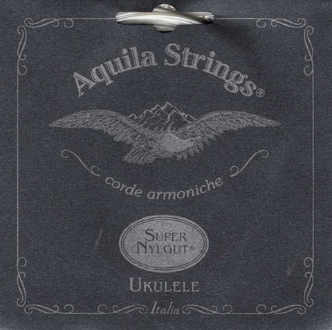 Aquila 104U Concert Ukulele String Set (Low G), Super Nylgut