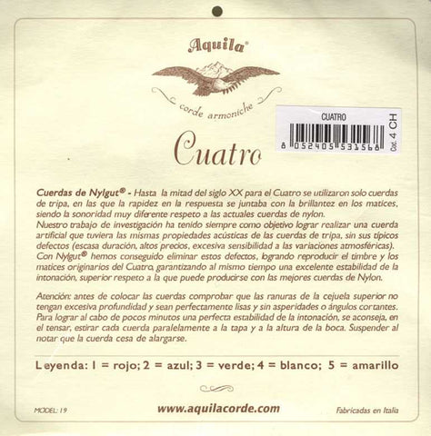 Aquila 4CH Venezuelan Cuatro String Set