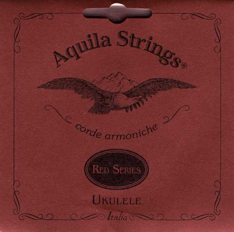 Aquila 87U Tenor Ukulele String Set, Red Series, Regular Tuning