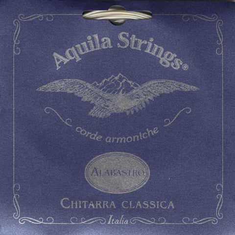 Aquila 19C Classical Guitar Strings Set, Alabastro, Normal Tension, New Nylgut