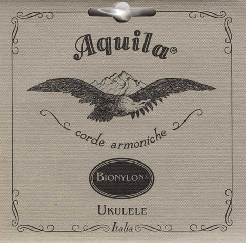 Aquila 58U Soprano Ukulele String Set, Bionylon, Low G