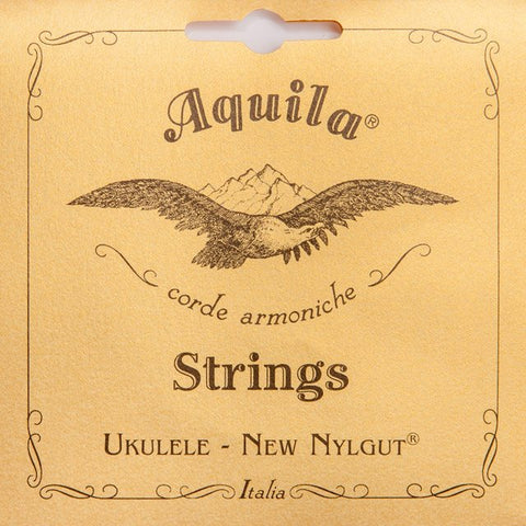 Aquila 26U 8-String Baritone Ukulele String Set, Mix of New Nylgut & Wound Strings