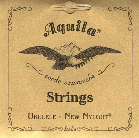 Aquila 19U 8-String Tenor Ukulele String Set, New Nylgut & One Red String