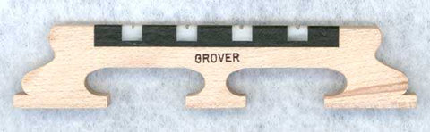 Grover Acousticraft 4-String Banjo Bridge, 5/8" Maple