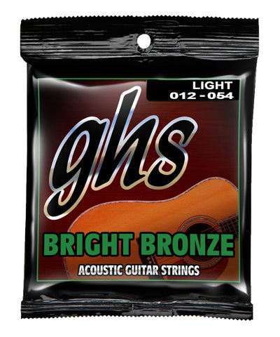 GHS BB30L Bright Bronze Light Gauge Acoustic Guitar Strings