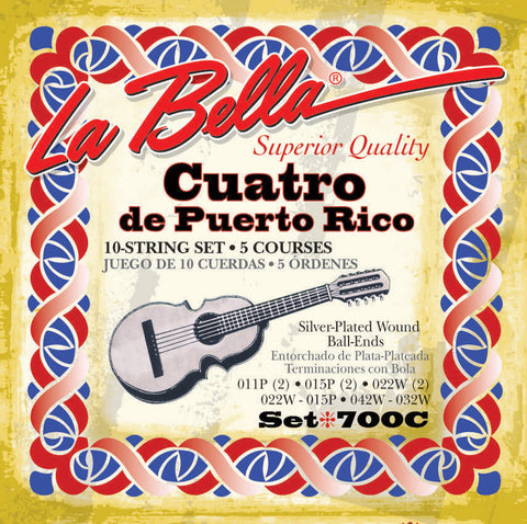 La Bella 700C Cuatro de Puerto Rico Strings